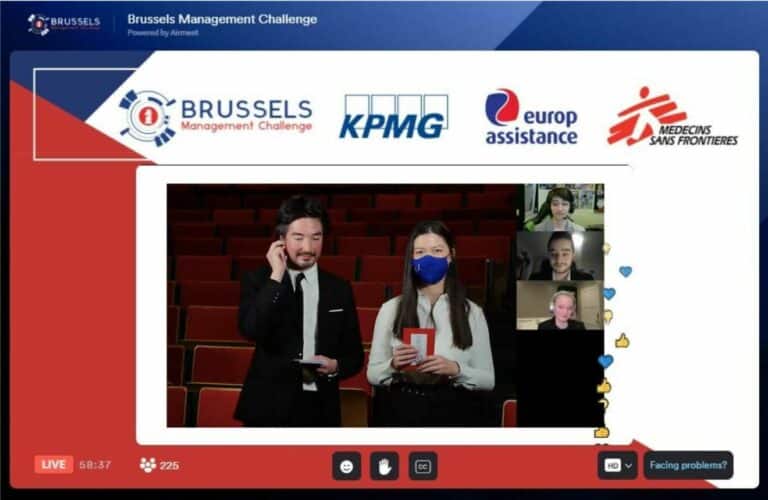 Les Étudiants d’Epitech Remportent le Premier Prix du Brussels Management Challenge 2021